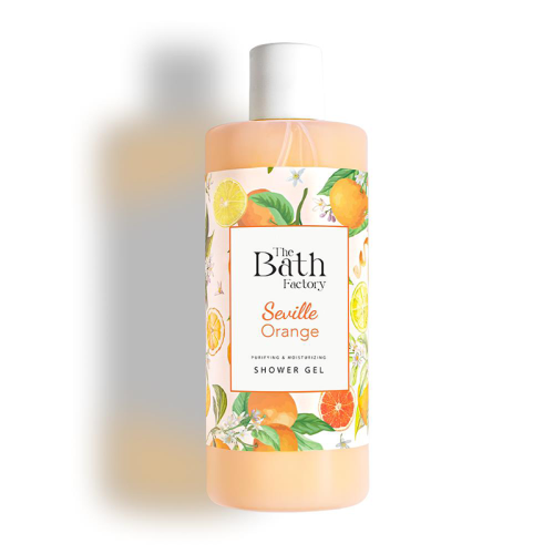 The Bath Factory جل الاستحمام البرتقالي من ذا باث فاكتوري 400 مل