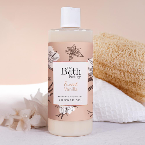 The Bath Factory جل الاستحمام برائحة الفانيليا من ذا باث فاكتوري 400 مل
