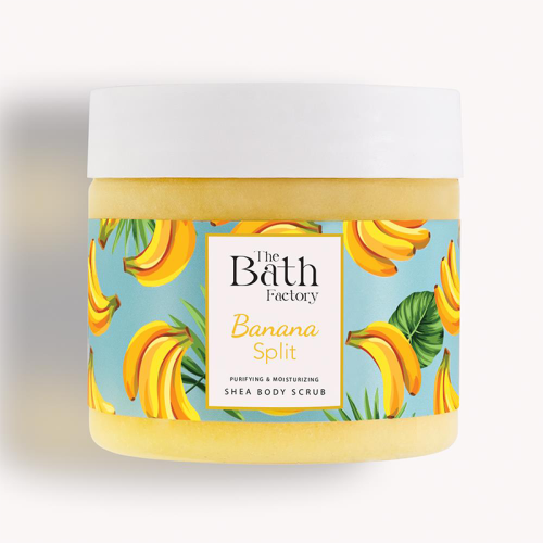 The Bath Factory Body Scrub - Banana Flavored 300 gr