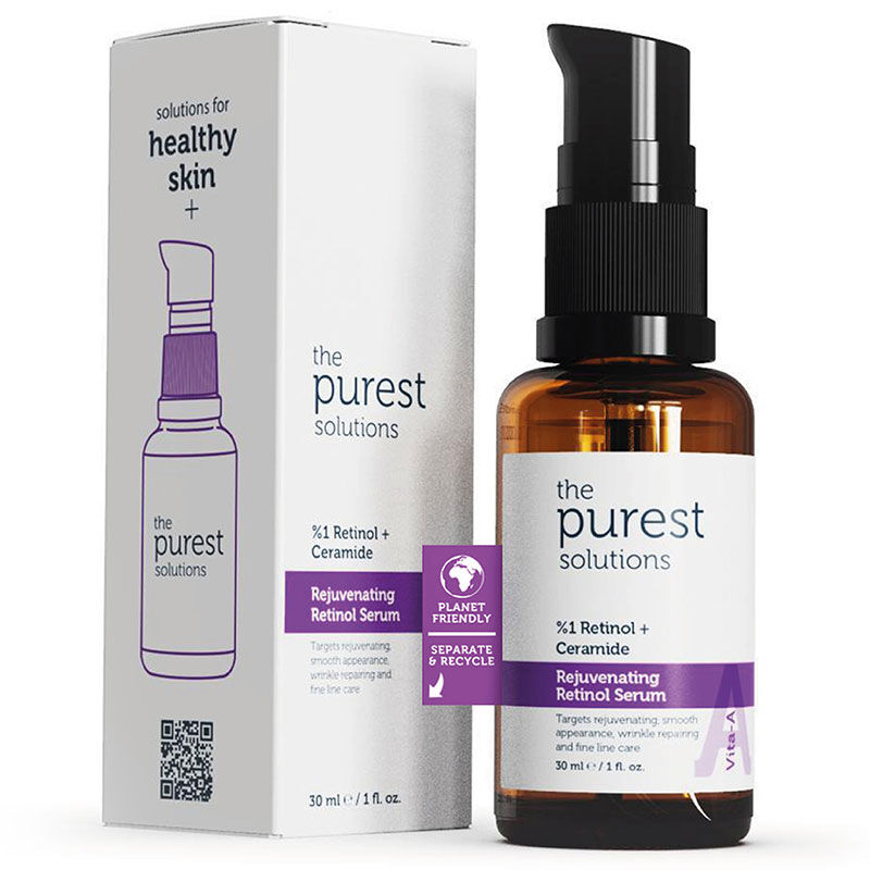 The Purest Solutions 1% Retinol + Ceramide Rejuvenating Retinol Serum 30 ml