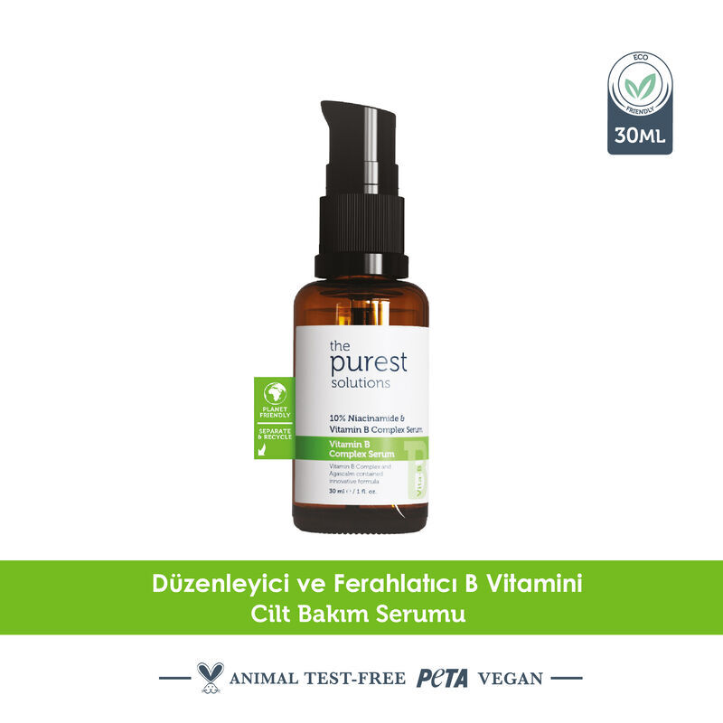The Purest Solutions Vitamin B Komplex &amp; Niacinamid Serum 30ml