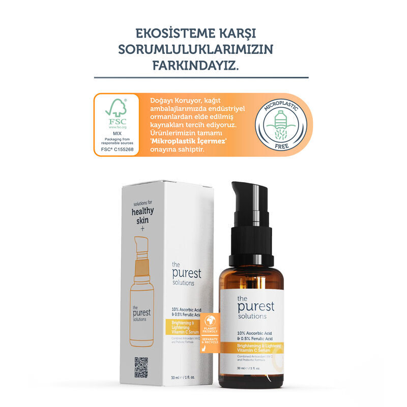Purest Solutions Vitamin C Aufhellungsserum 30 ml