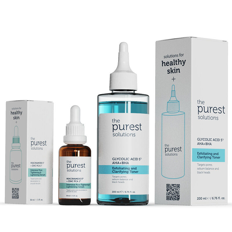 Набор средств по уходу за кожей для проблемной кожи от The Purest Solutions
