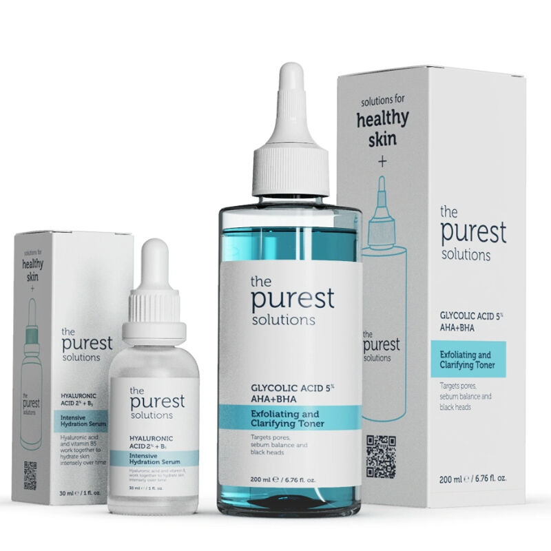 Набор специального ухода для неровной и сухой кожи от The Purest Solutions