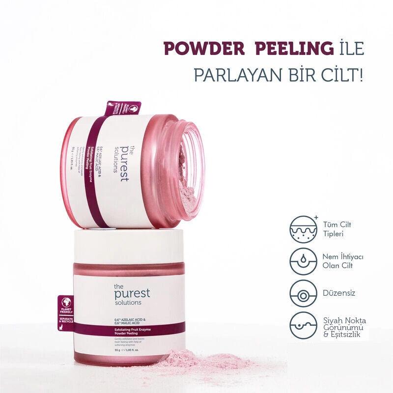Frucht-Enzym-Peeling-Pulver 55g