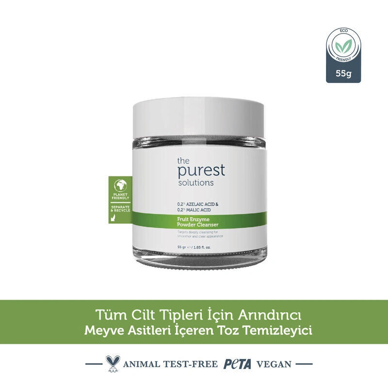 Fruchtenzymreiniger 55g von The Purest Solutions - Sanfte Exfoliation