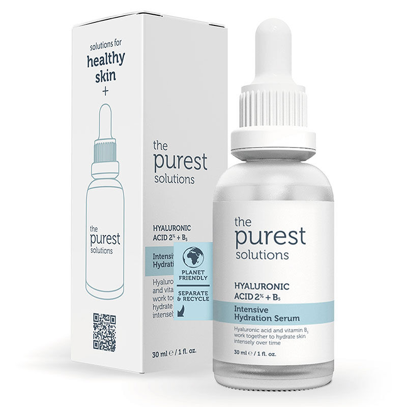 Сыворотка для интенсивной гидратации с гиалуроновой кислотой 2% + B5 30 мл от The Purest Solutions