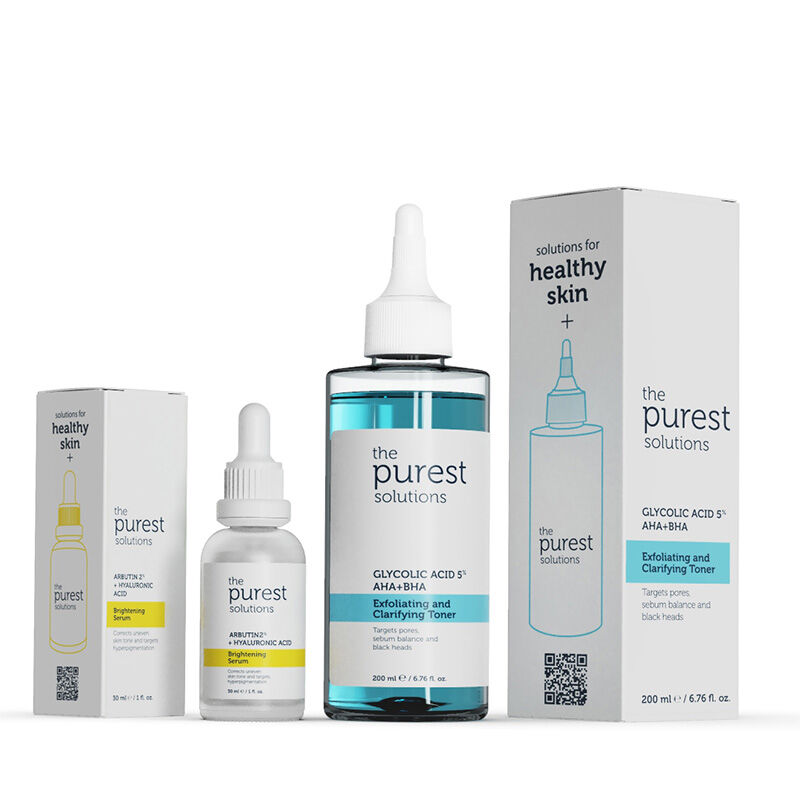 Dunkle Flecken- und Porenbehandlungsset von The Purest Solutions