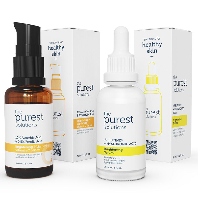 Helle Fleckenbehandlung Pflege Set von Purest Solutions