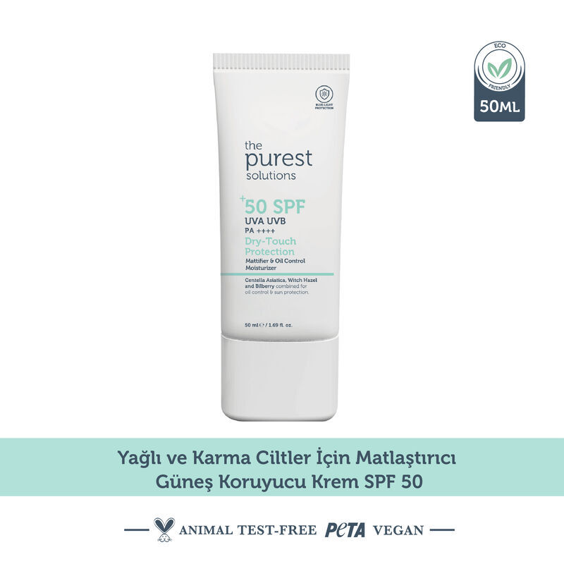 Die reinsten Lösungen SPF 50 Dry Touch Sonnencreme 50ml