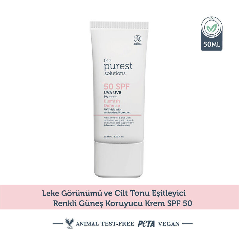 Крем для защиты от blemish SPF50+ 50 мл от The Purest Solutions
