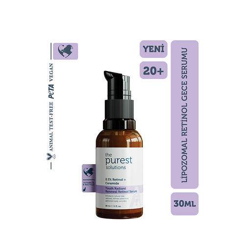 The Purest Solutions Retinol Nachtserum - Anti-Aging 30ml