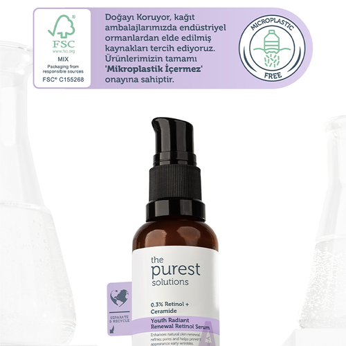 The Purest Solutions Retinol Nachtserum - Anti-Aging 30ml