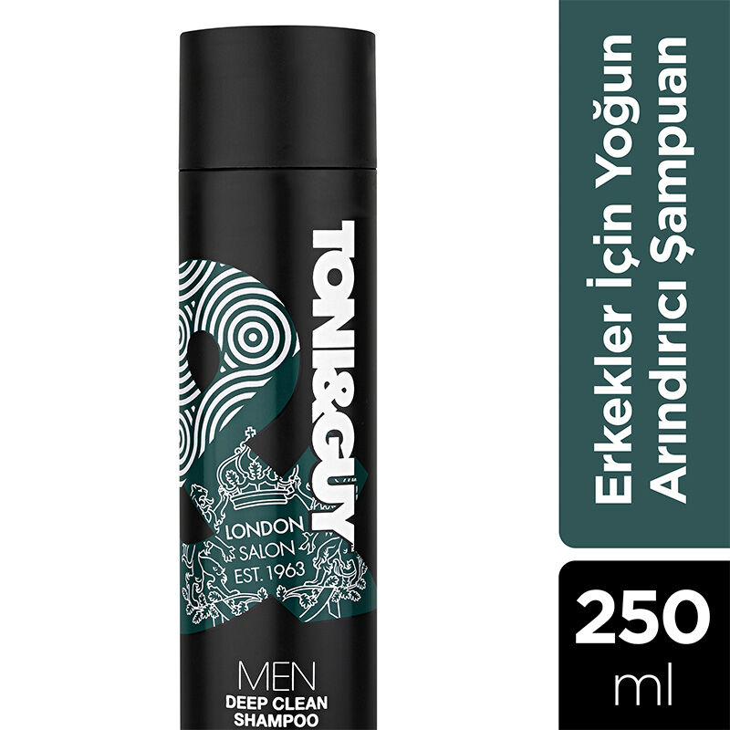 Toni Guy Männer Intensiv Reinigendes Shampoo 250ml