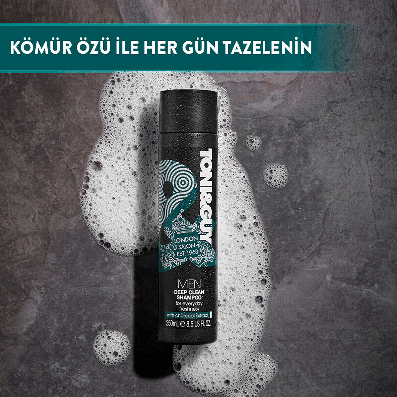 Toni Guy Männer Intensiv Reinigendes Shampoo 250ml