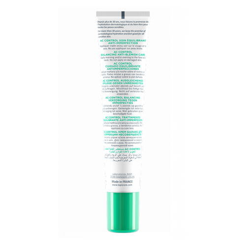 Topicrem Ac Control Balancing Anti-blemish Care 40 ml