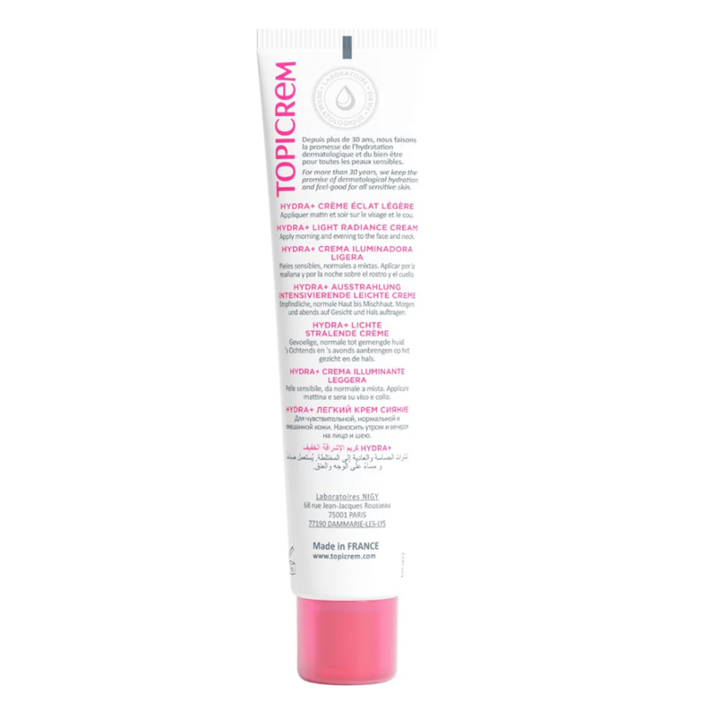 Topicrem Hydra+ Light Moisturizing Cream 40 ml