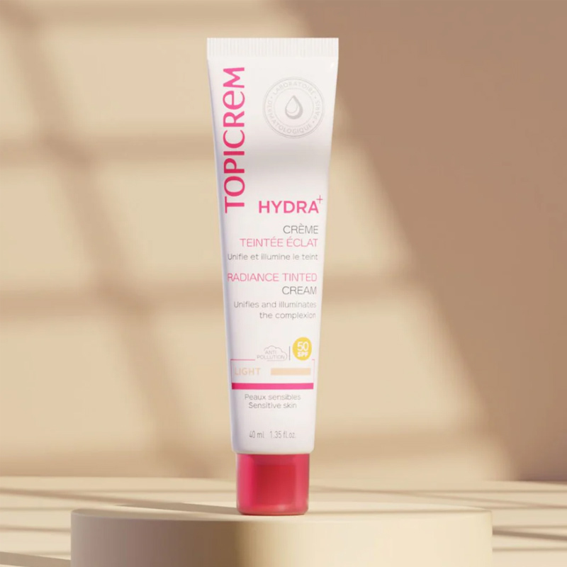 Topicrem Hydra+ Tinted Radiance Cream SPF 50 40 ml