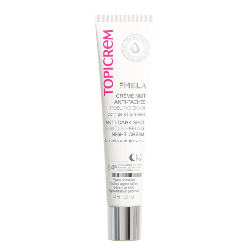 Topicrem Mela Night Cream For Spotted Skin 40 ml