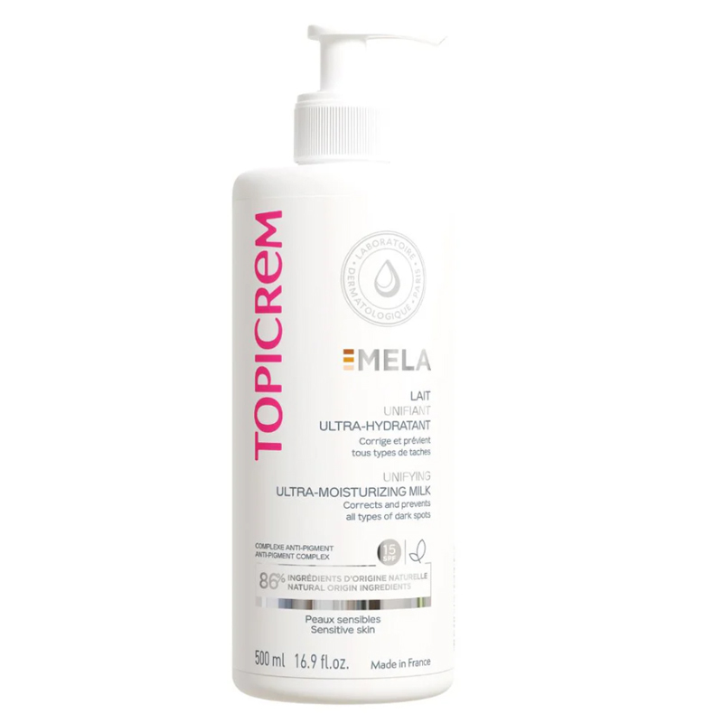 Topicrem Mela Brightening And Ultra Moisturizing Body Milk 500 ml