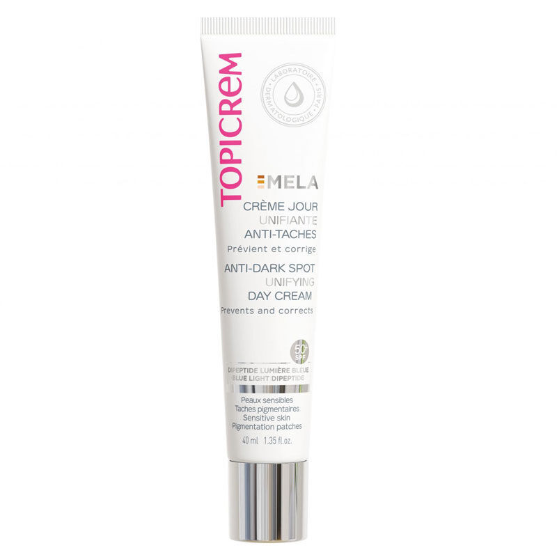 Topicrem Mela Unifying Dark Spot Prevention Spf 50 day Cream 40 ml - Colorless
