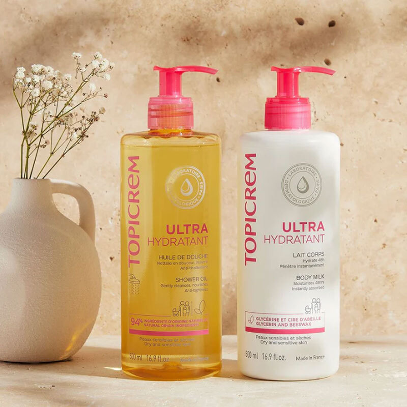 Topicrem Ultra Hydratisierendes Duschöl - Nährend 500ml