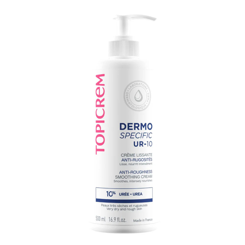 Topicrem Ur-10 cream For Very Dry And Rough Skin 500 ml
