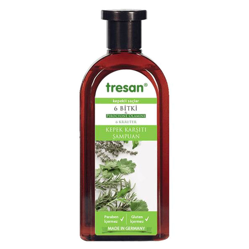 Tresan 6 plants Anti-dandruff Shampoo 300 ml
