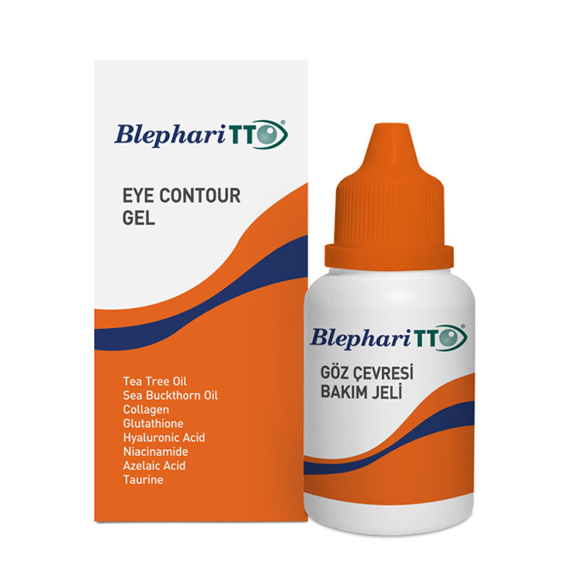 TTO Blephari Augenpflegegel mit Teebaumöl, 20 ml