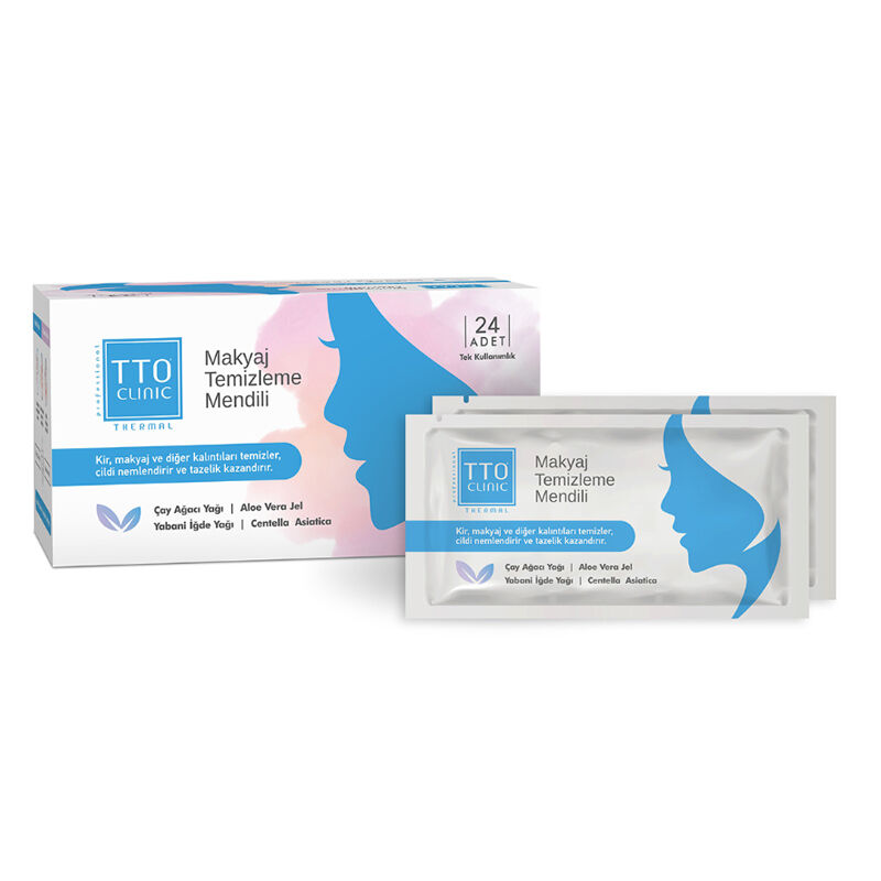 Tto Clinic Make-up Remover Wipes 24 pcs