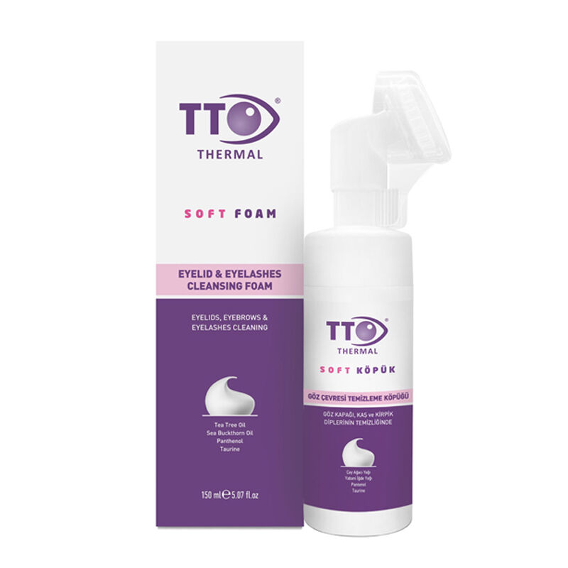TTO Sanfte Augenreinigungs-Schaum 150ml - Sanfter Make-up Entferner