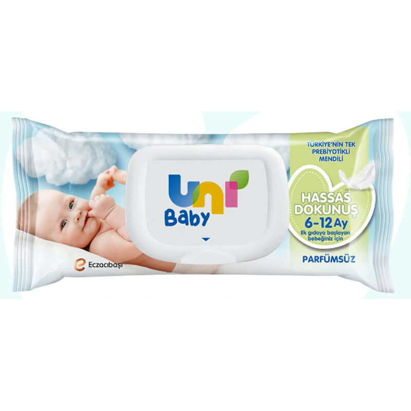 Uni Baby Sensitive Touch Wet Wipes 52 pcs