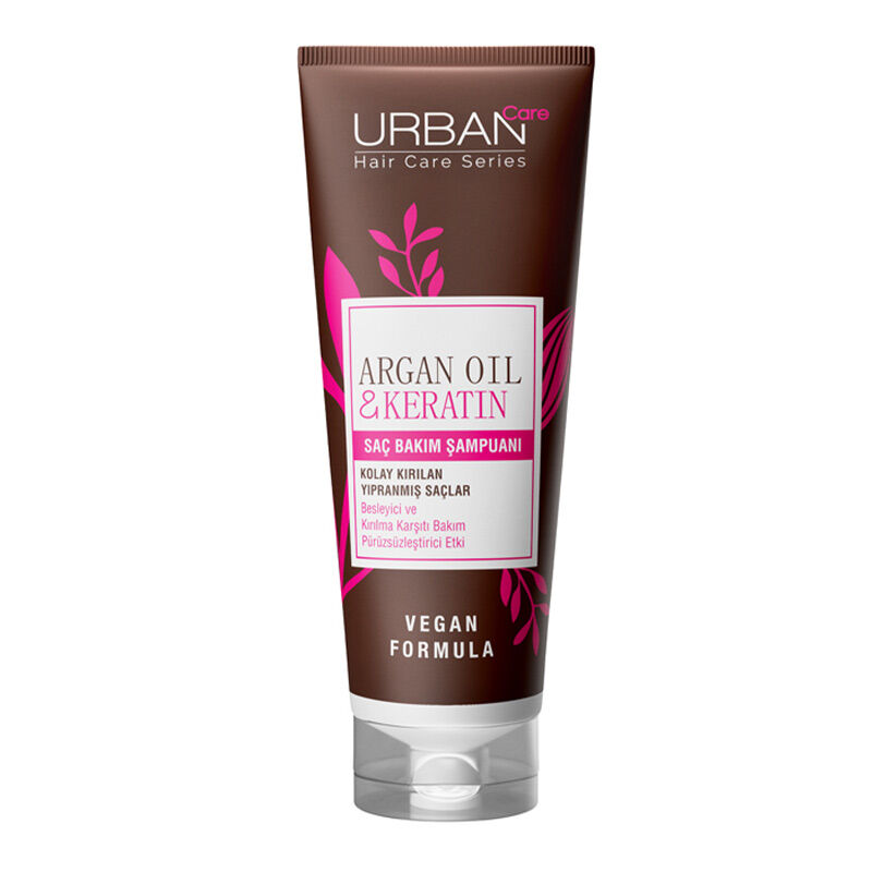 Urban Care Argan Oil And Keratin Hair Care Shampoo 250 ml