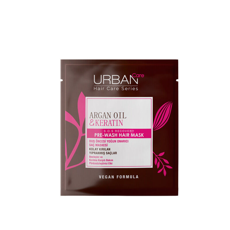 Urban Care Argan Oil And Keratin Pre-shower Hair Care Mask 50 ml