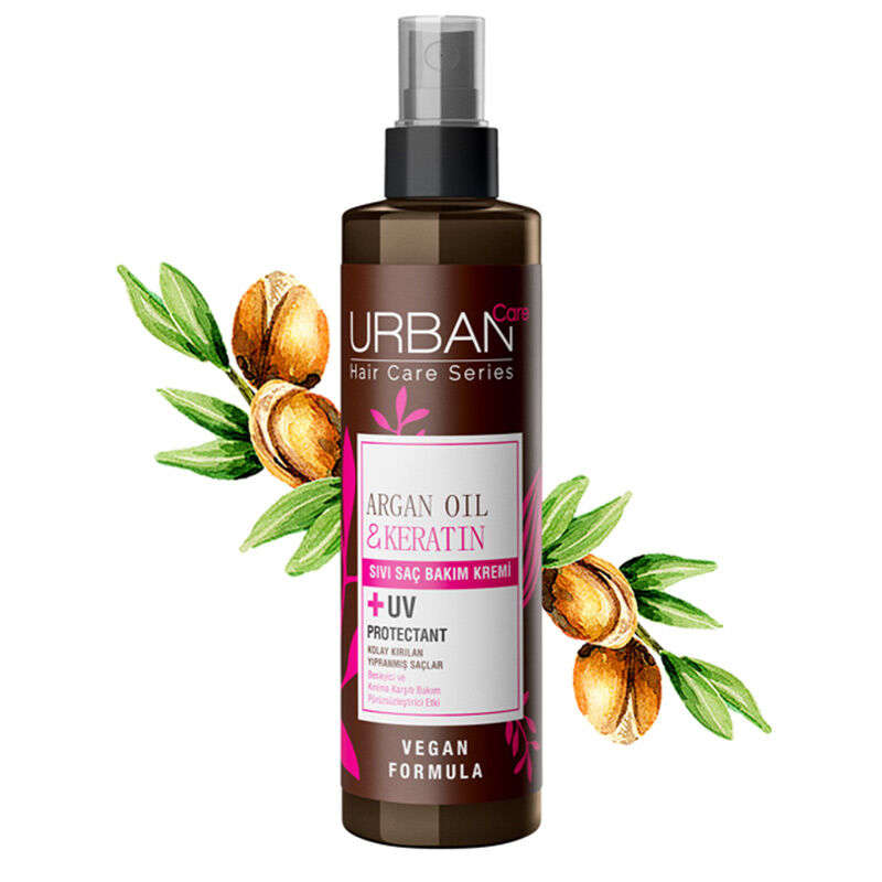 Urban Care Argan Oil And Keratin Liquid Hair Care Cream 200 ml