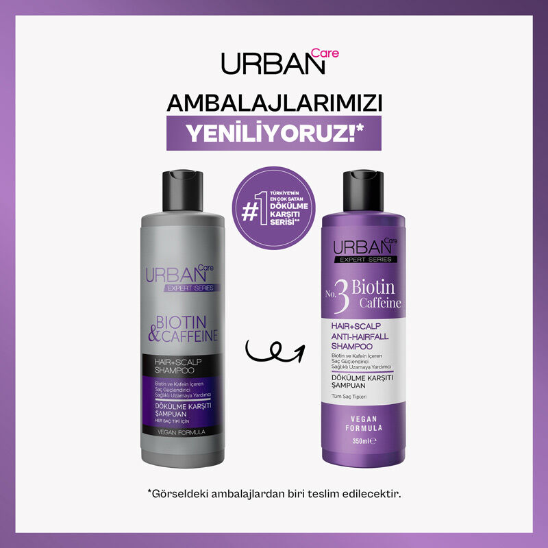 Urban Care Biotin &amp; Koffein Shampoo 350ml