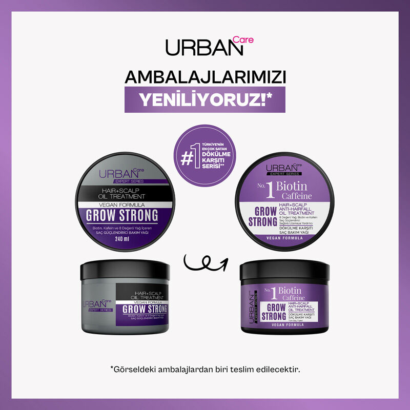 Urban Care Biotin And Caffeine Grow Strong Hair Care Oil 240 ml