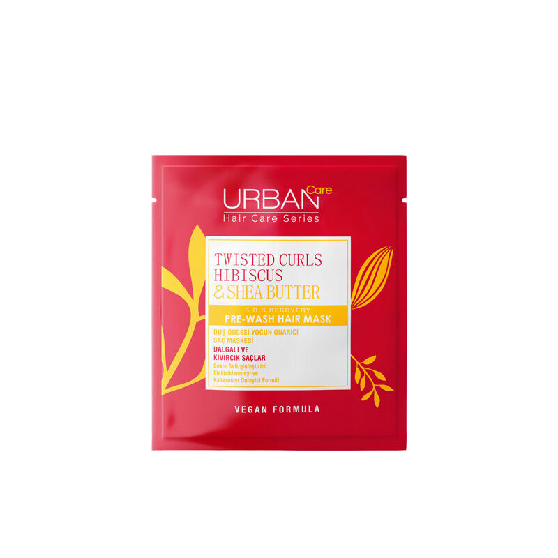 Urban Care Twisted Curls Hibiscus And Shea Butter Pre-shower Hair Care Mask 50 ml