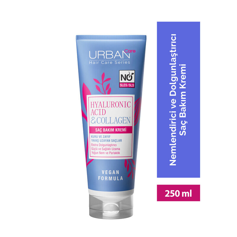 Urban Care Hyaluronic Acid And Collagen Hair Care Cream 250 ml
