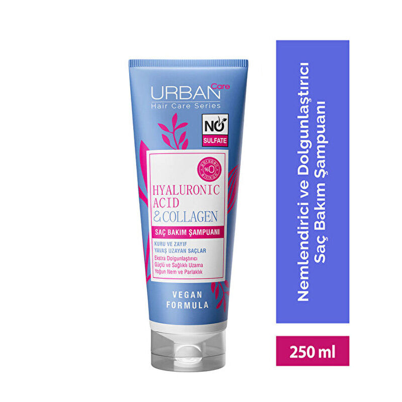 Urban Care Hyaluronic Acid And Collagen Hair Care Shampoo 250 ml
