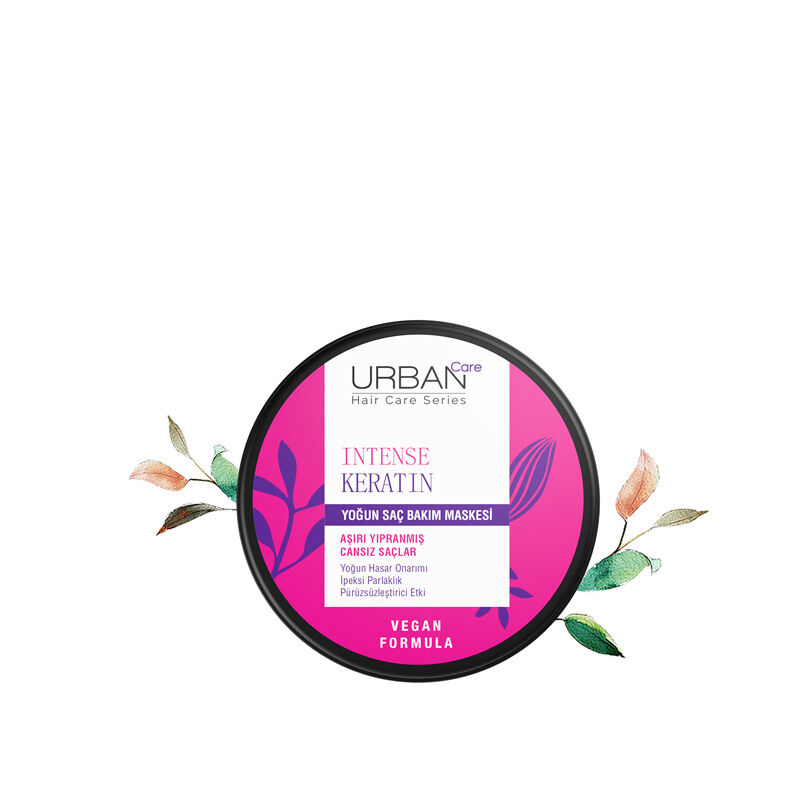Маска для волос с кератином Urban Care Интенсивная 230 мл