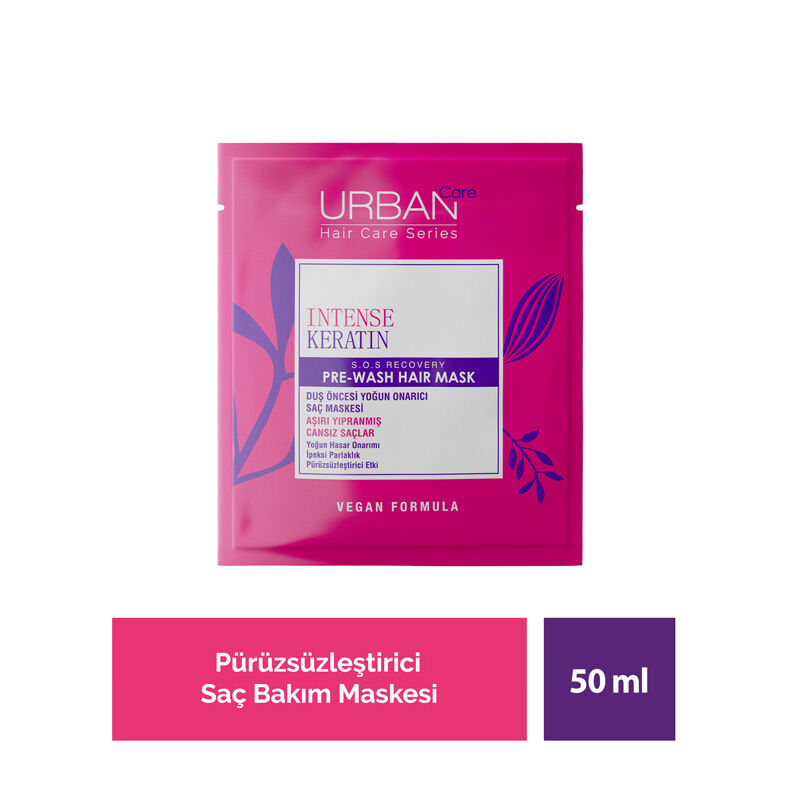 Urban Care Intense Keratin Pre-shower Hair Care Mask 50 ml