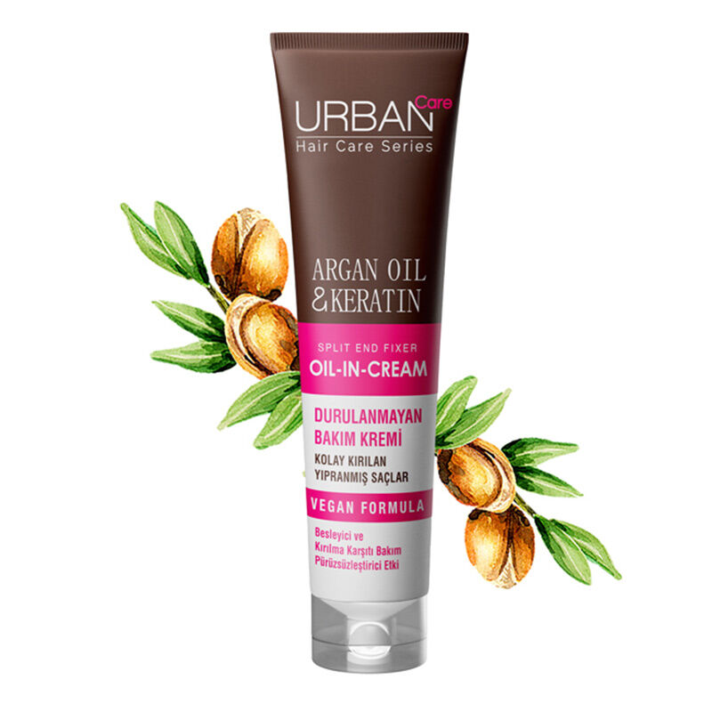 Urban Care Argan Oil And Keratin Leave-in Care Cream 150 ml