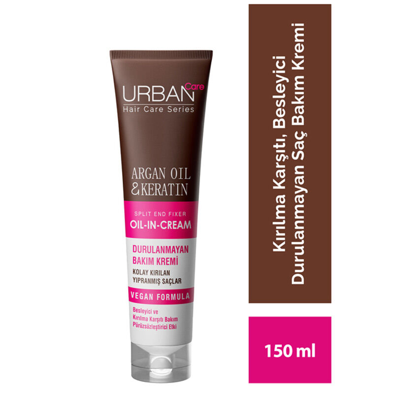 Urban Care Argan Oil And Keratin Leave-in Care Cream 150 ml
