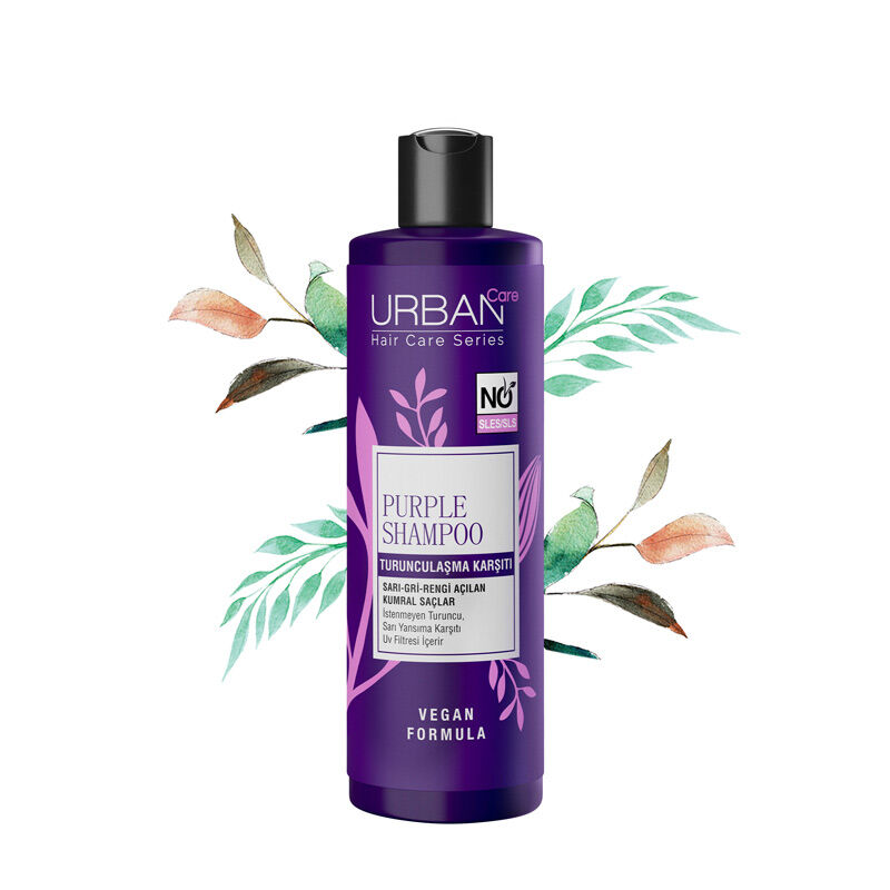 Urban Care Lila Shampoo für blonde und silberne Haare, 250ml