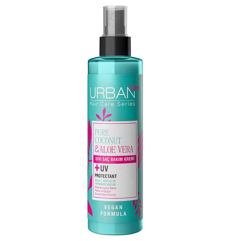 Urban Care كريم العناية بالشعر السائل بجوز الهند والصبار من أوربان كير، 200 مل