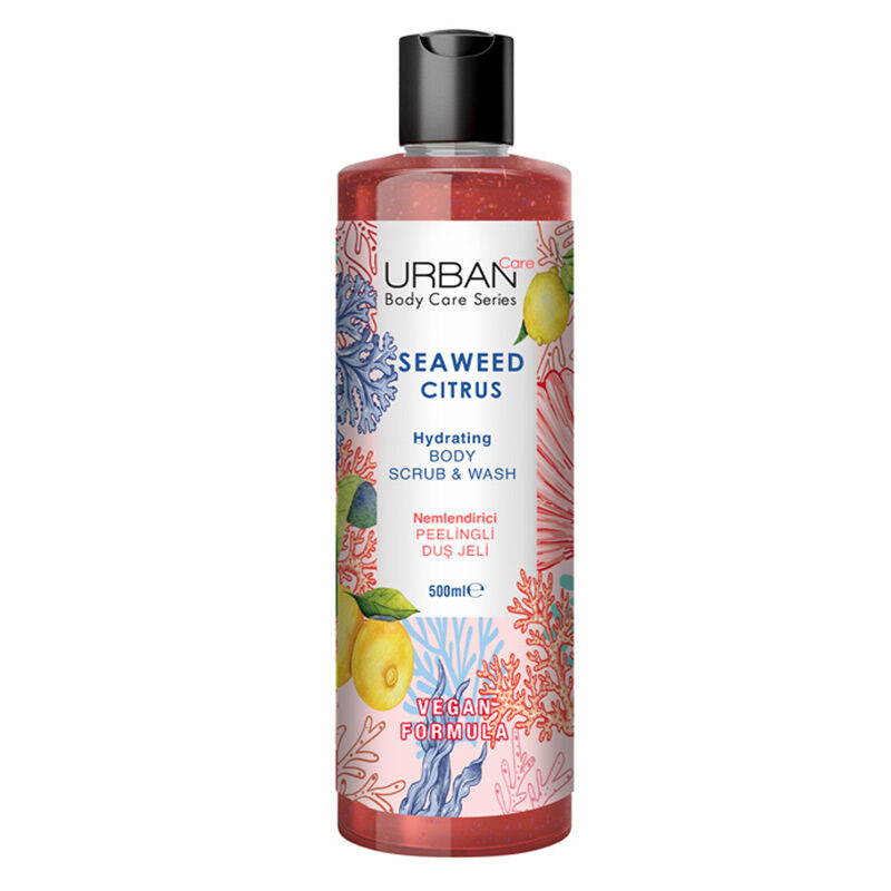 Urban Care Seaweed Citrus Peeling Shower Gel 500 ml