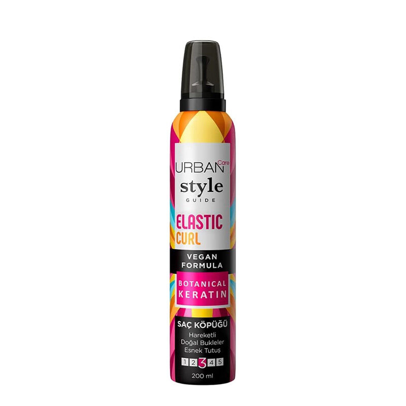 Urban Care Style Guide Elastic Curl Hair Mousse 200 ml