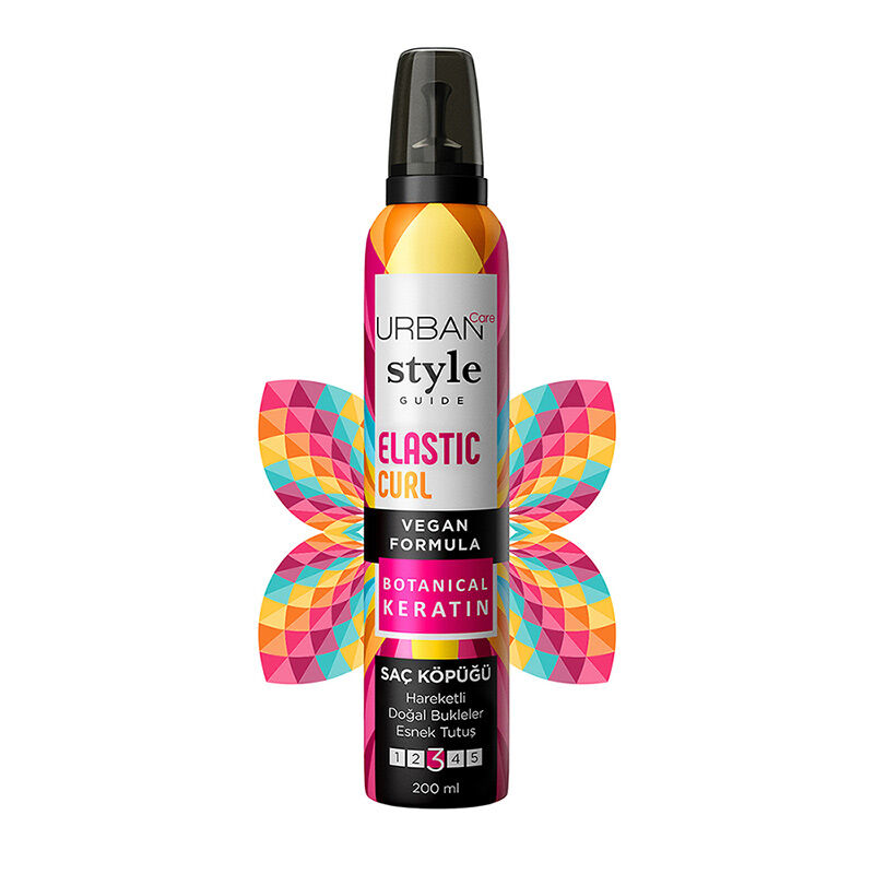 Urban Care Style Guide Elastic Curl Hair Mousse 200 ml