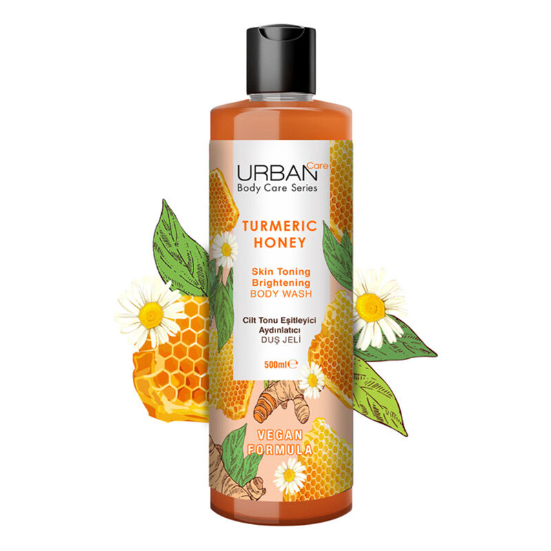 Гель для душа с куркумой и медом Urban Care 750 мл